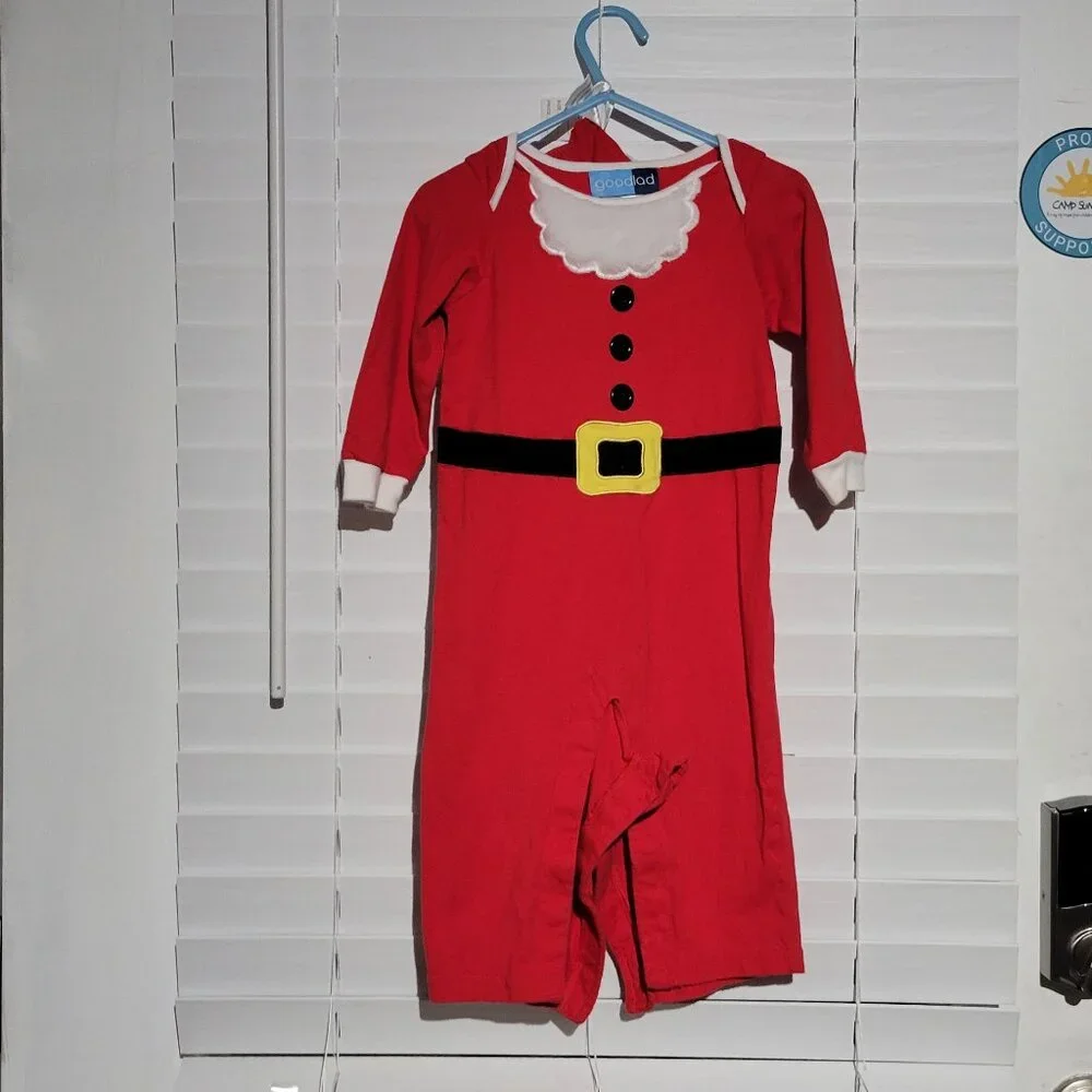 Good Lad Baby Santa Onesie - Size 18 Months - Picture 1 of 5